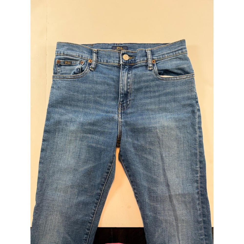 Polo Ralph Lauren Sullivan Slim Boys Jeans Size 18 Blue Medium Wash Denim